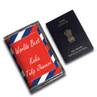 PASC - 11 - Red n Blue Lines Passport Cover